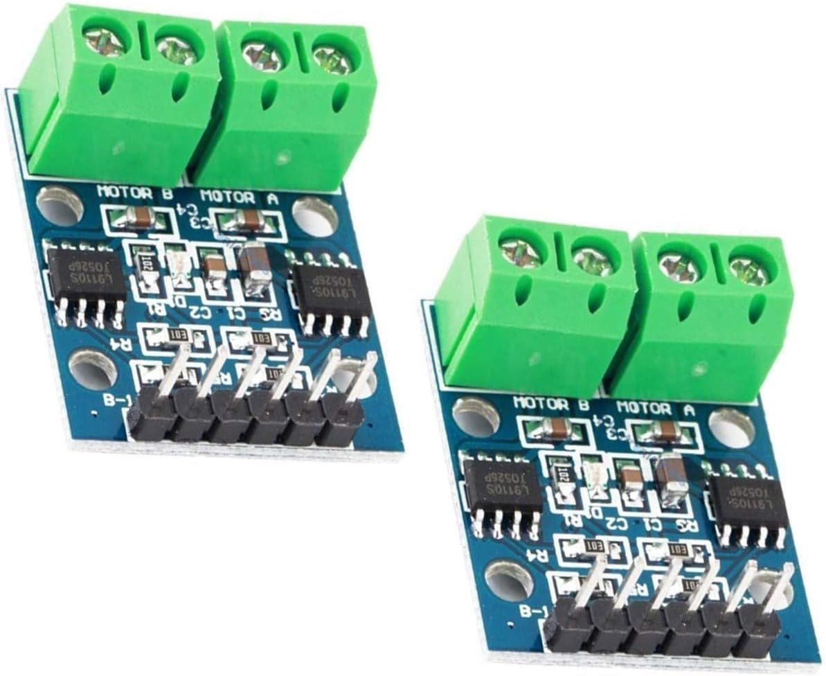 TECNOIOT2pcs L9110S H-Bridge Dual DC Stepper Motor Driver Controller Board L9110 Module …