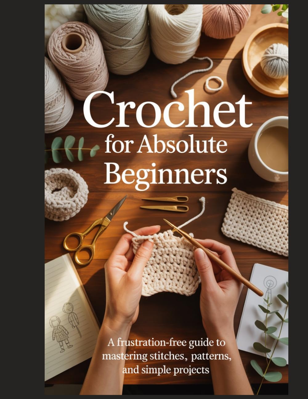Crochet for Absolute Beginners: A Frustration-Free Guide to Mastering Stitches, Patterns, and Simple Projects