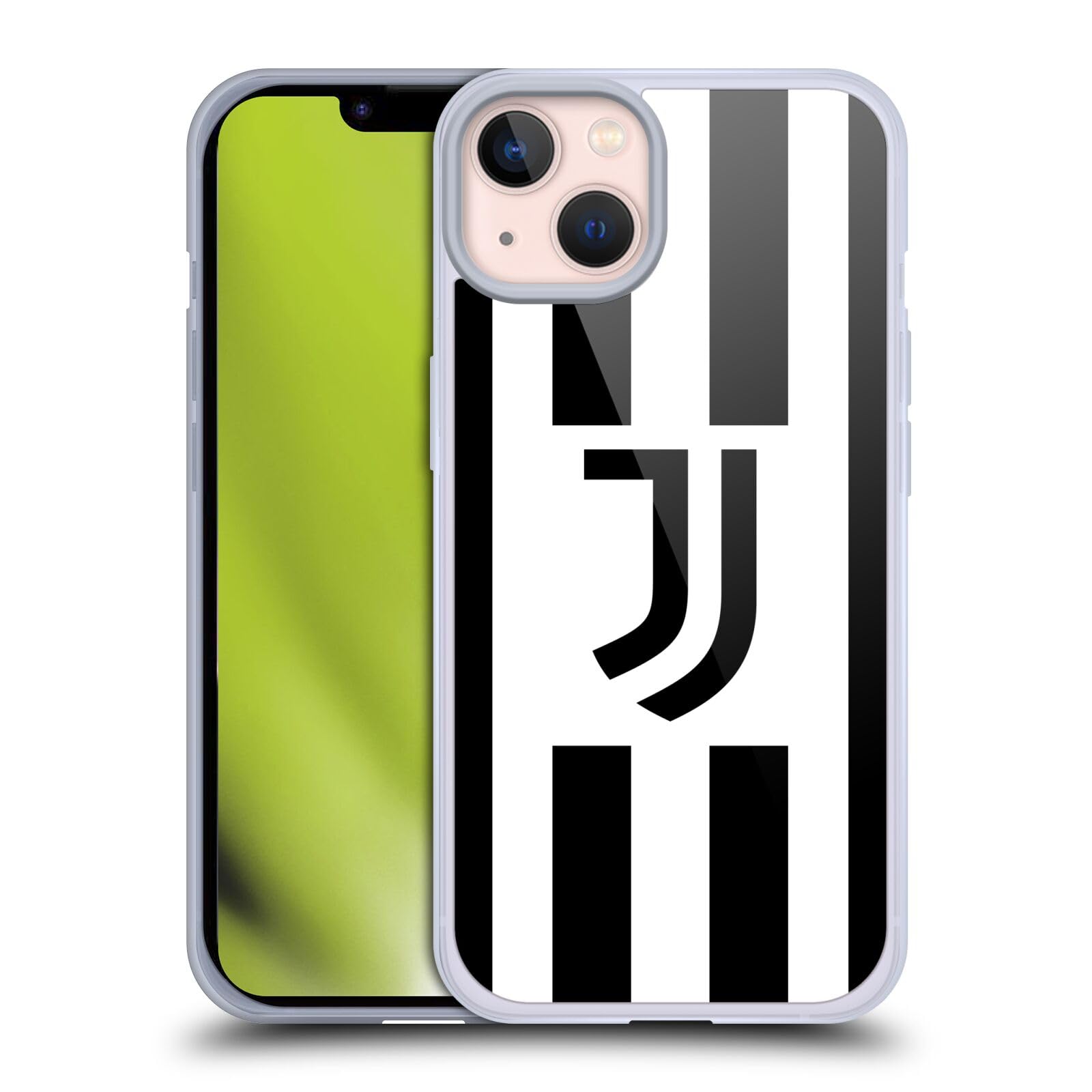Head Case Designs sous Licence Officielle Juventus Football Club Accueil Kit 2024/25 Coque en Gel [Protection de Qualité Militaire] Compatible avec Apple iPhone 13