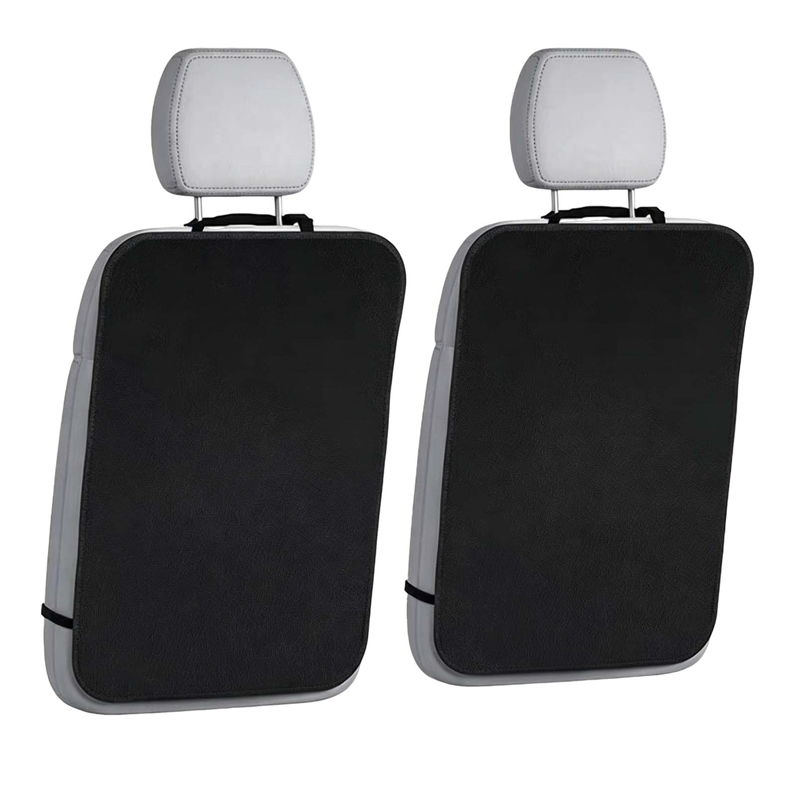 Solvio 2 Pack Car Seat Back Protector, Waterproof Kick Mats Back Seat Protector, Universal Auto Back Seat Car Cover, Durable Car Seat Protector for Dirt and Scratches