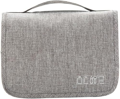 Miniatura 1 de FINEX Neceser de ducha con asa y gancho colgante resistente al agua para kit de viaje cuidado de la piel cosméticos herramientas de maquillaje