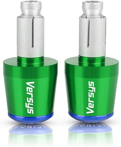 Miniatura 1 de Para Kawasaki Versys 300 650 1000 VERSYS X300 Versys X250 2009-2019 78 pulgadas 22MM Agarraderas de manillar extremo de la barra de mango (Color