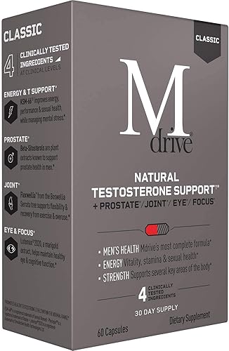 Miniatura 2 de Mdrive Brain - Batido de salud nootrópico y cognitivo para la memoria, el estado de alerta y la concentración, paquete de suplemento clásico todo en