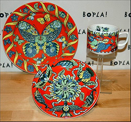 Soucoupe à Espresso Colorée En Porcelaine BOPLA! - Style Maison De Campagne - Neuf