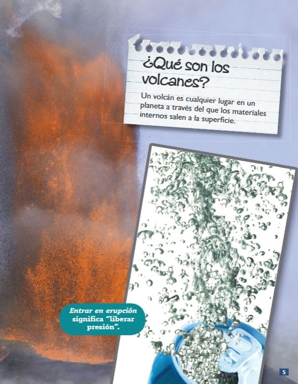 Los volcanes (Volcanoes) (Spanish Version) (Science Readers: A Closer Look) (Spanish Edition) - Image 5