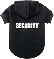 Vista 60 de BINGPET - Sudaderas con capucha de seguridad para perros, suéter para cachorros, abrigos para perros para clima frío, suéter de forro polar