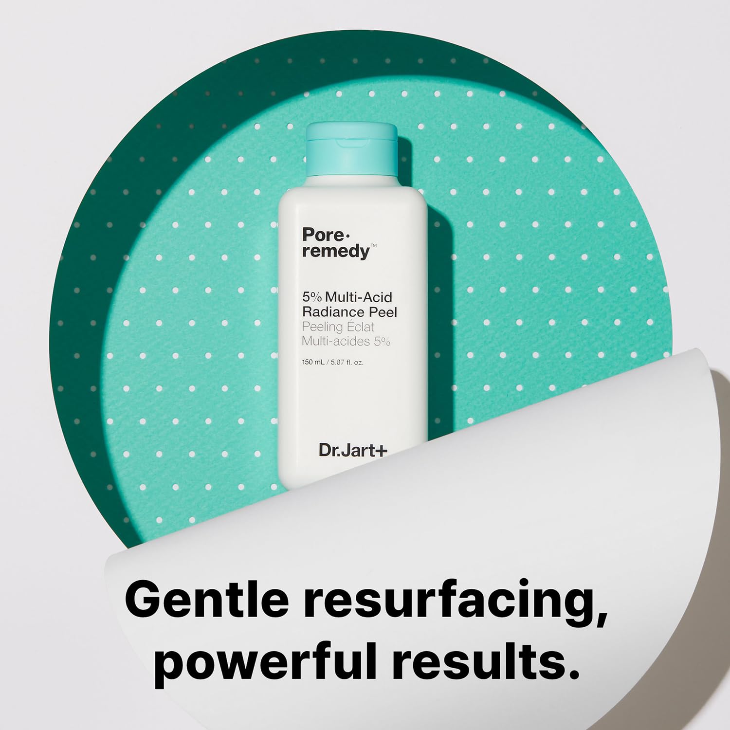 Dr.Jart+ Pore.Remedy 5% Multi-Acid Radiance Peel Korean Face Exfoliator For Face | Korean Skin Care, 5.07 Fl Oz