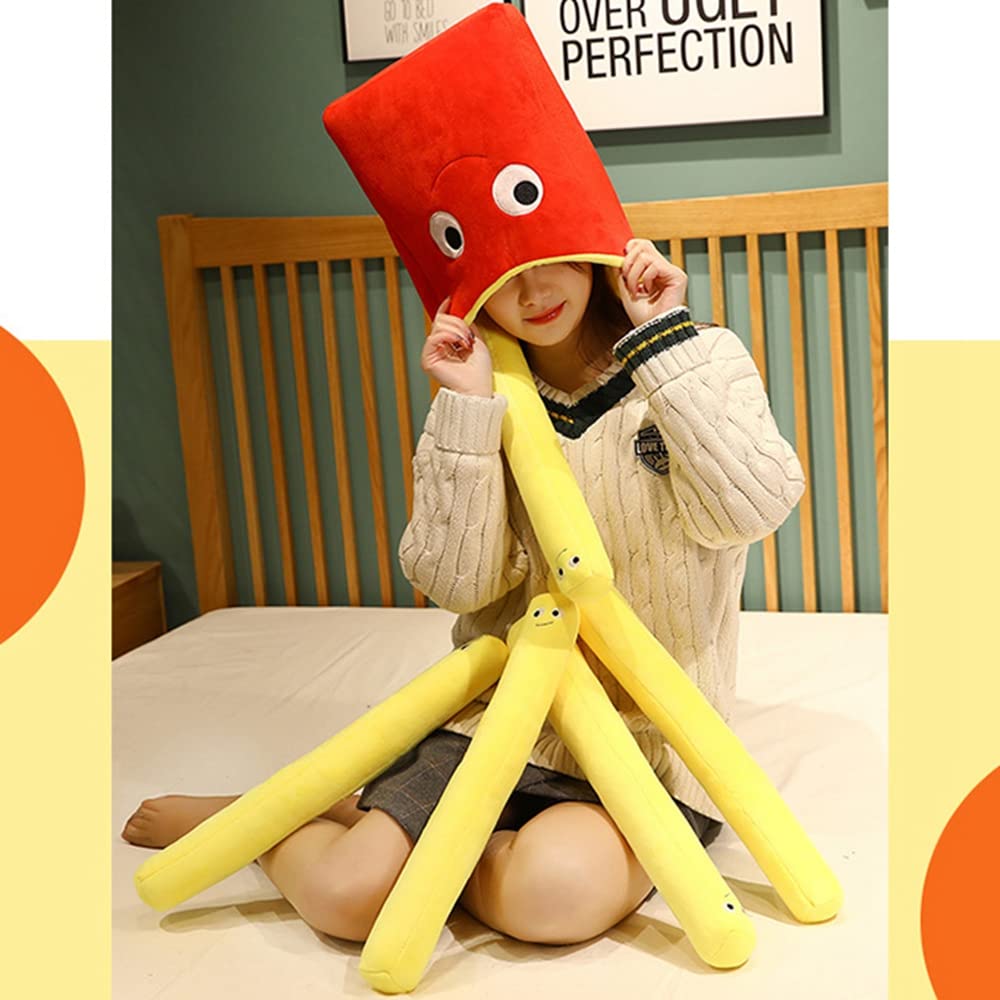 Amazon.co.jp: フライドポテト ぬいぐるみ クッション 心地が良い