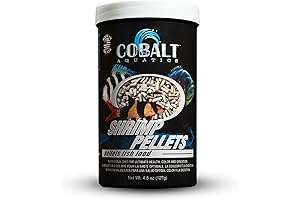Cobalt Aquatics Shrimp Pellets, 4.5 oz, Natural