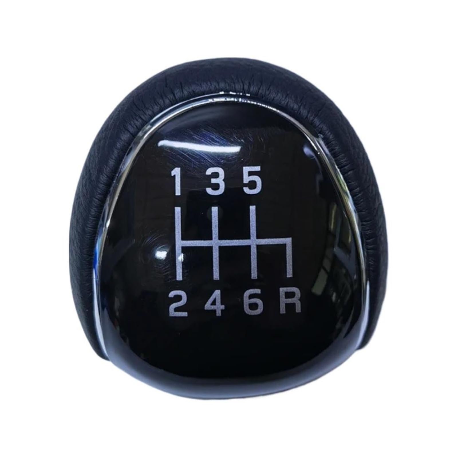 Dbmswzjqpv Black 6 Speed R Sporty Gear Knob For Mondeo 4 Mk4 For Focus S-Max C- Max Kuga Galaxy