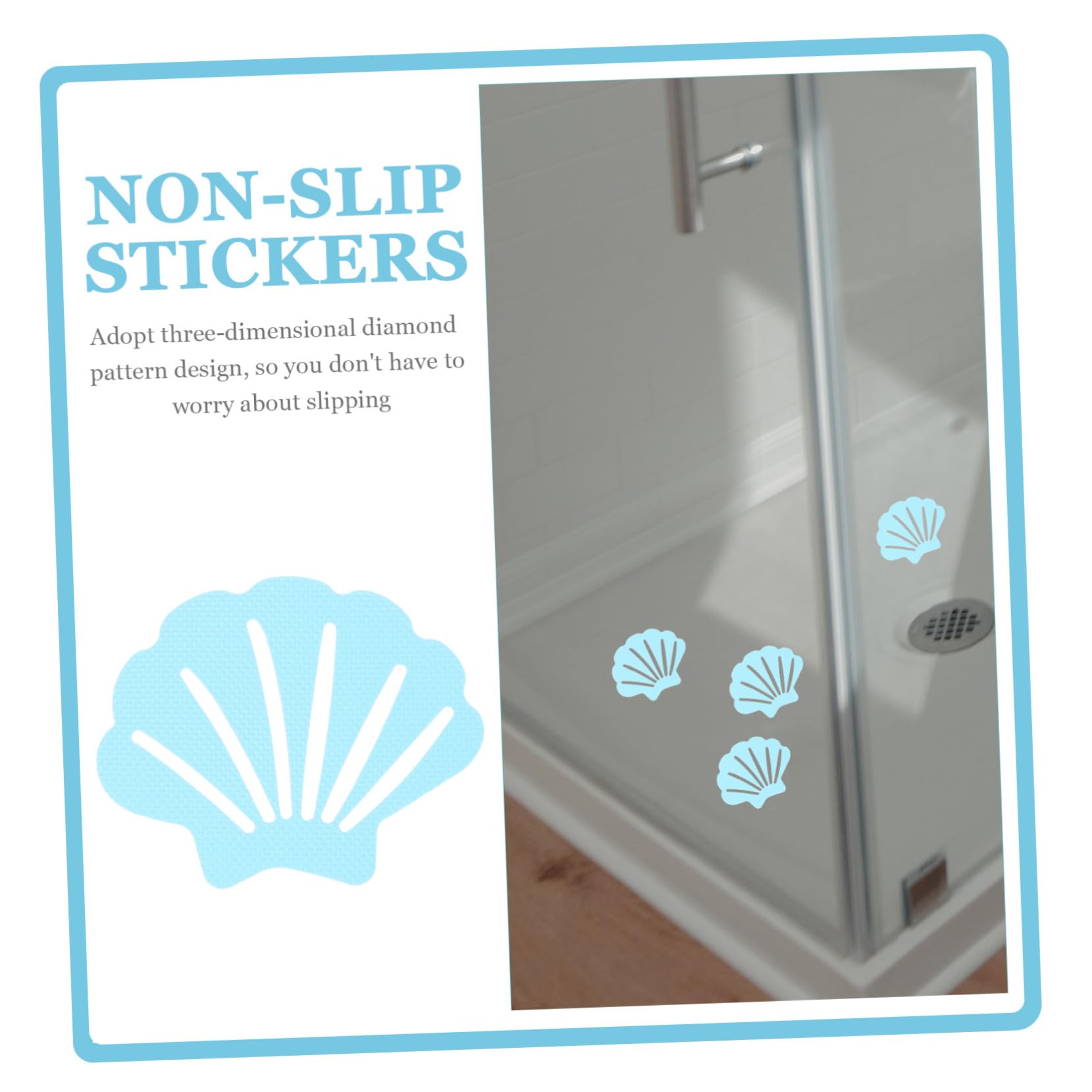 Amosfun 90 Pegatinas Antideslizantes para Bañera Pegatinas para Suelo Aplicadas Bañeras Tiras Antideslizantes para Baño Pegatinas De Goma para Ducha Tiras Antideslizantes