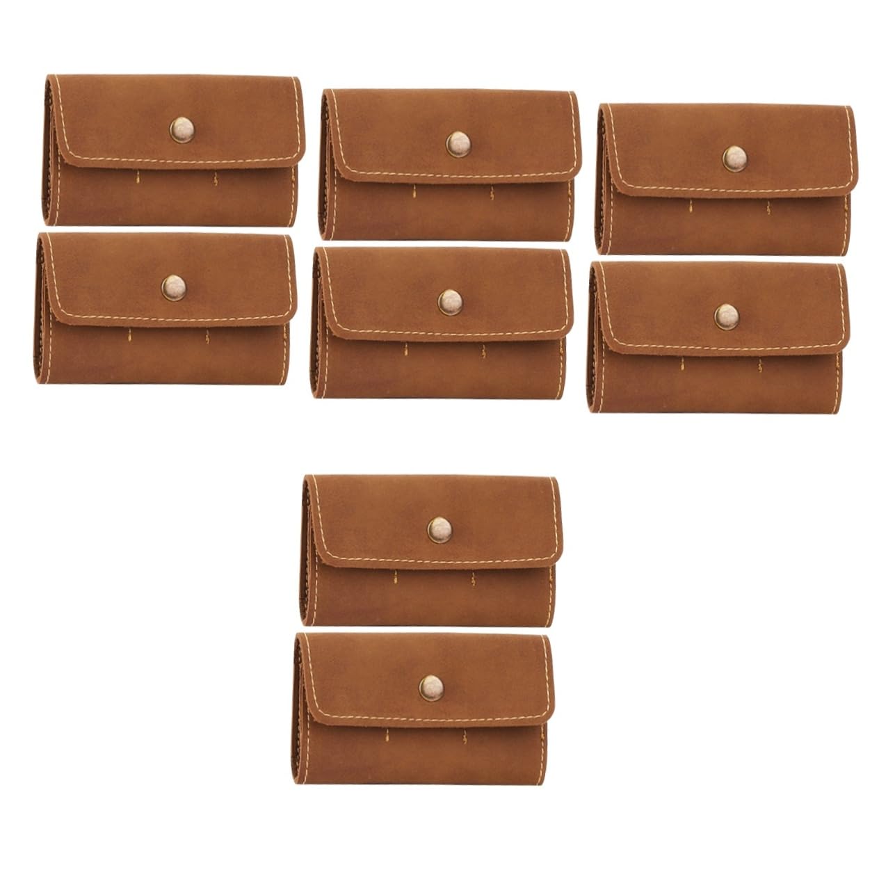 OSALADI 8pezzi Custodia Per Schede Di Memoria Pu Retro Con Slot Organizzatore Pratico e Leggero Per Schede e Per Viaggi e Uso Quotidiano