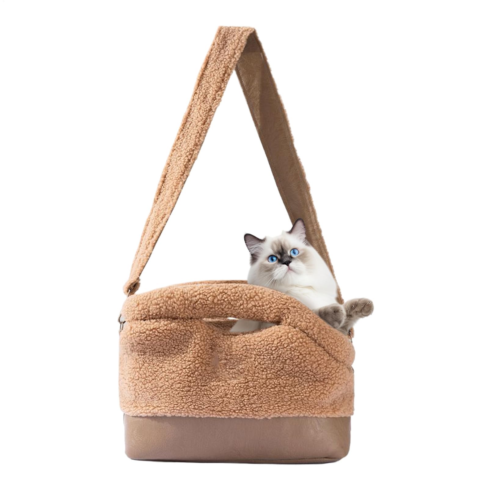 Bolso Transportador Para Gatos Bolsillo Impermeable y Suave | Con De Arnés De Seguridad Y Para Cachorros Conejos Tallas Pequeñas Medianas Y Climatas