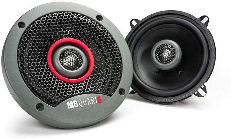 MB Quart FKB113 Formula Series 2-Way Coaxial Speakers (5.25"), Gray