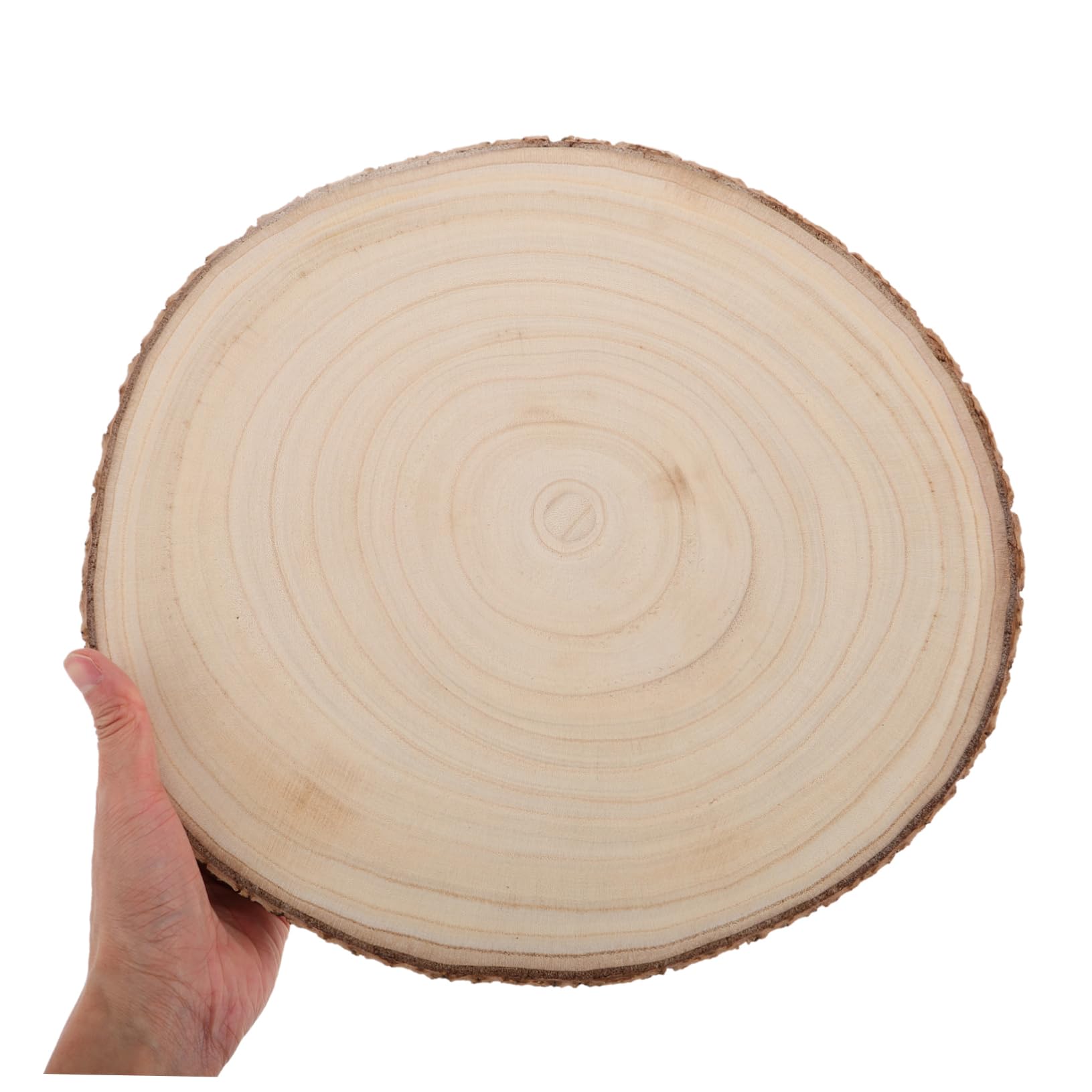 NUOBESTY 2stücke Unbehandelte Holzscheiben Naturholzkreise Zum Bemalen Holzbastelbedarf Für Hochzeitsdeko Rustikale Dekorationen Für Partys Und Feiertage