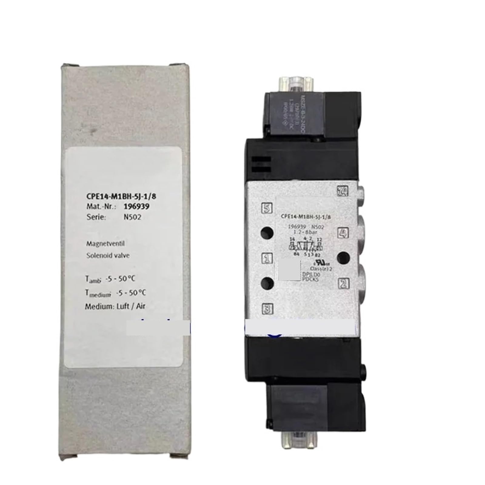 RCGKNNMUZ Solenoid Valve CPE14-M1BH-5J-1/8 196939 CPE14-M1BH-5J-QS-6 196907 CPE14-M1BH-5J-QS-8 196908(196939)