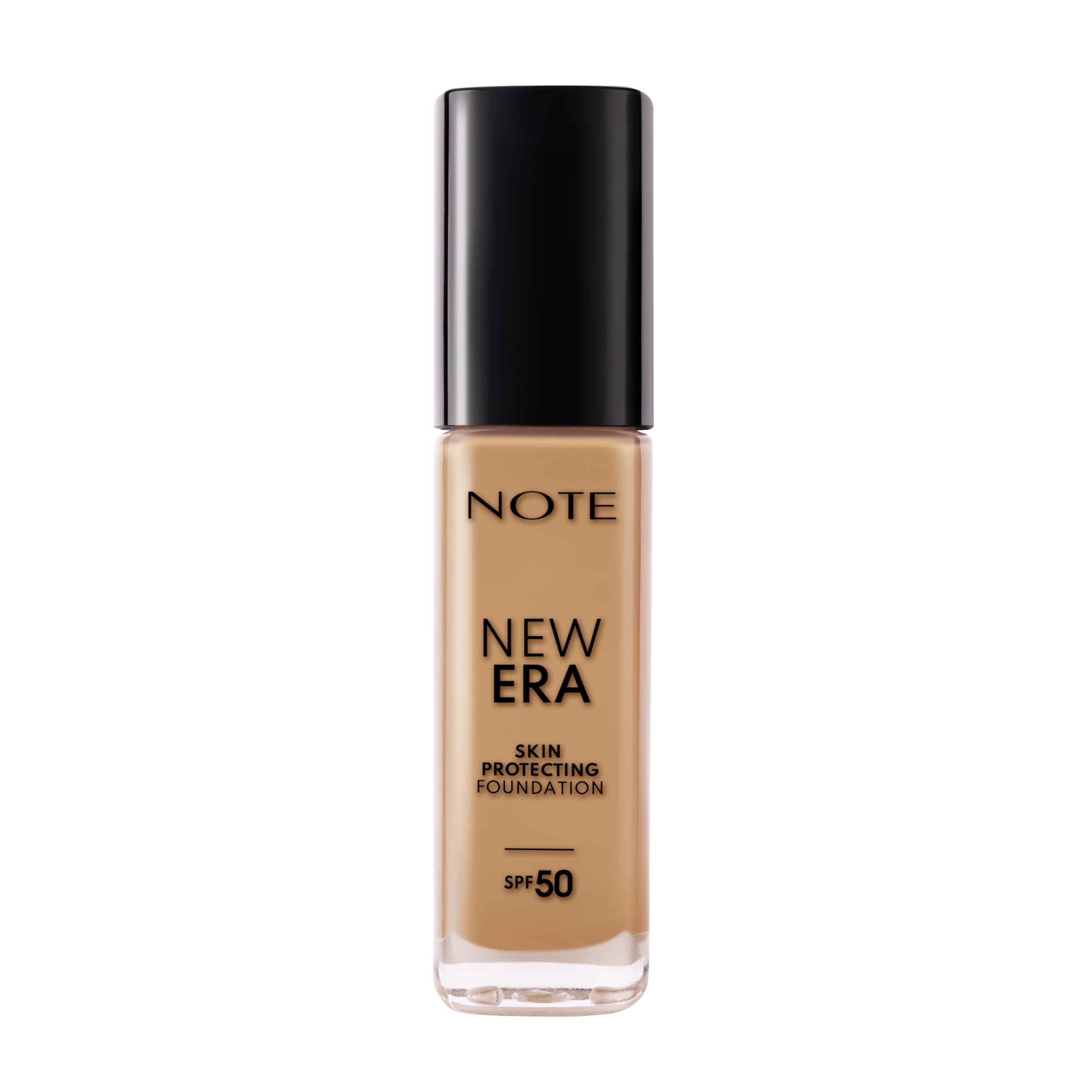 Note Cosmetics New Era Skin Protecting 180 Dark Honey Nemlendirici Etkili SPF 50 Hyaluronik Asitli Fondöten