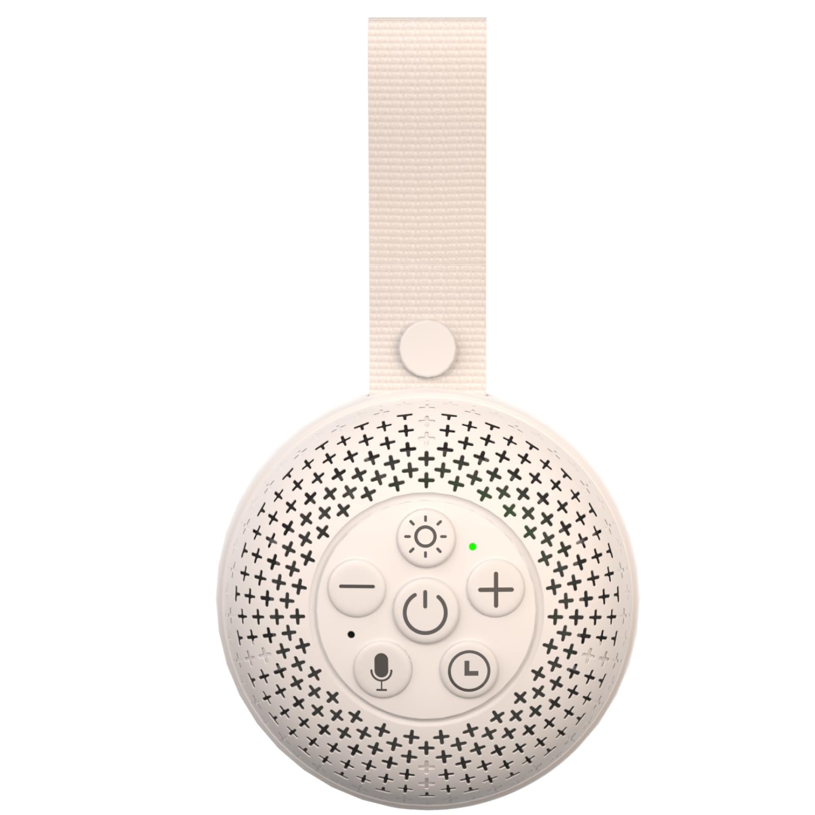 Hmusic Máquina Ruido Blanco, Sueño Bebé, Luz Noche, Temp 60H | Máquina Sonido Portátil Adultos, Batería 20-60H, Temporizador, Luz 3-Brillos, Guardería, Viaje