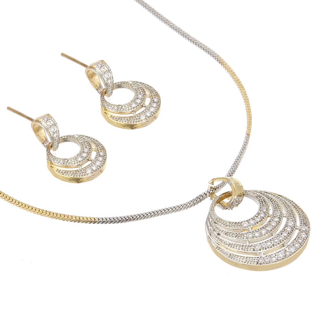 Krishna Creation Gold-plated Pendant Necklace Set for Women & Girls (B09PK8CCDH) Amazon Price History, Amazon Price Tracker