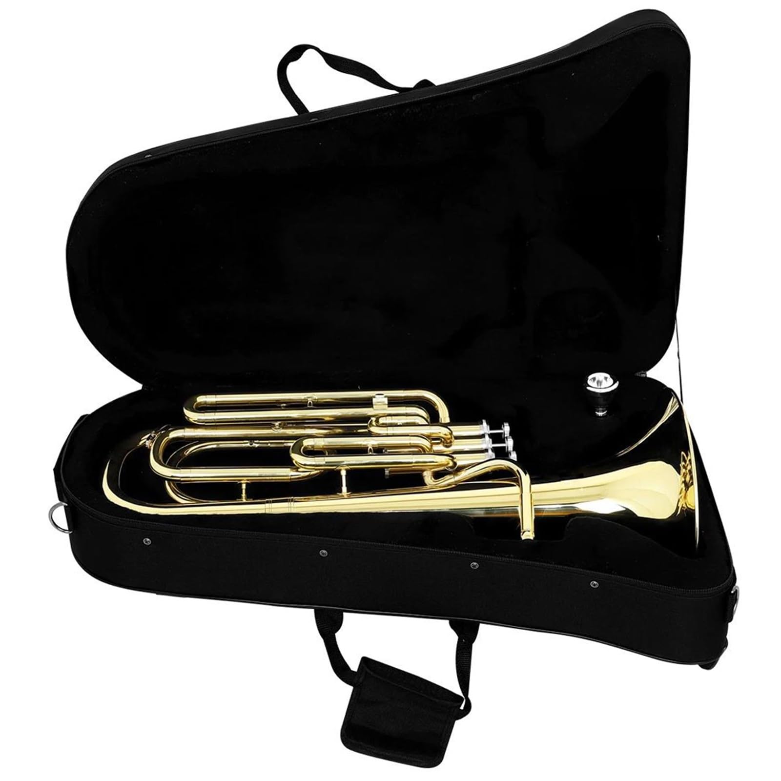 Eufonium Instrumenty Muzyczne Bb Euphonium 3 Klawiszowe Pionowe Instrumenty Muzyczne Barytonowe Z Mosiężnym Korpusem