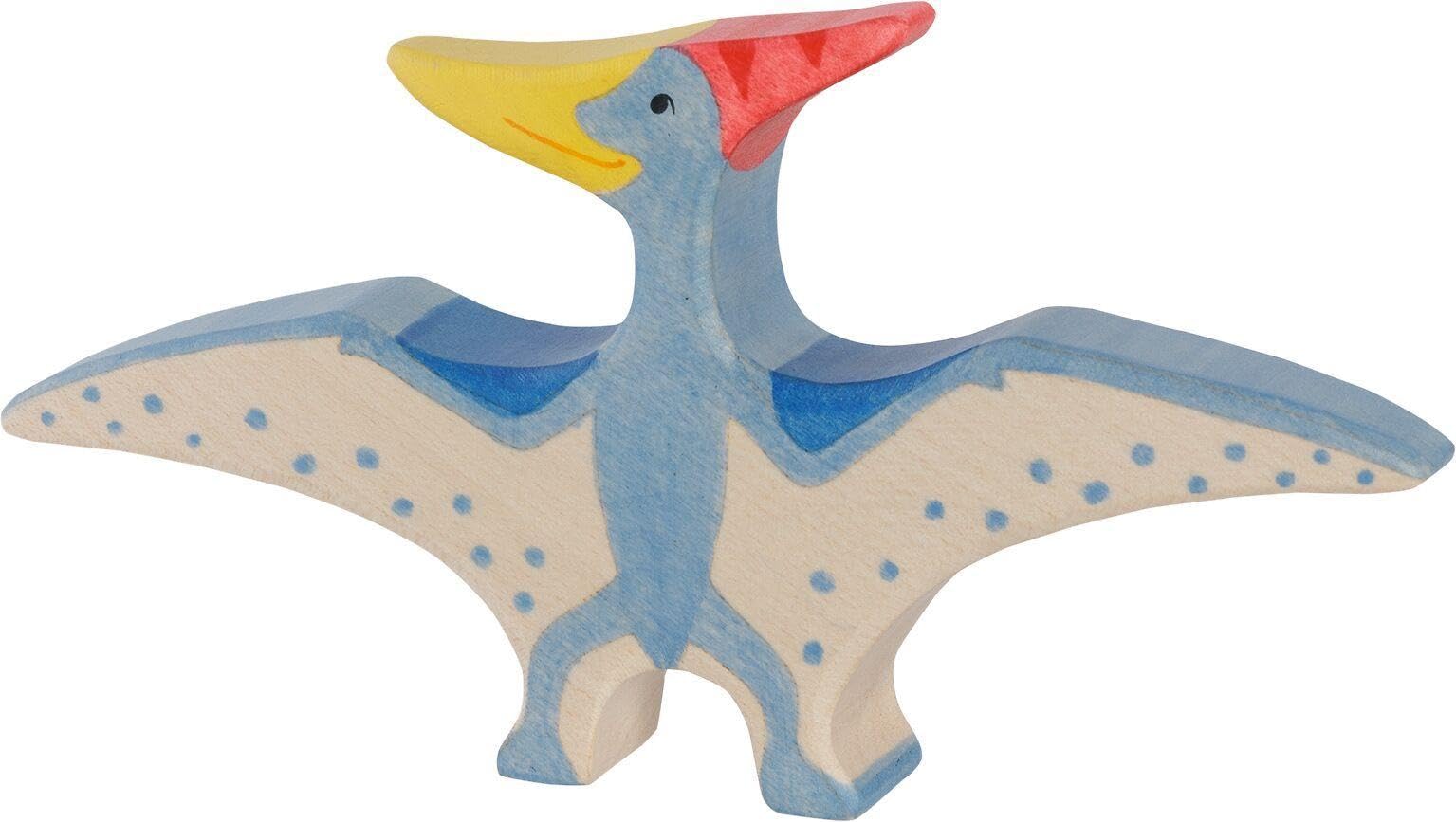 Pteranodon: approx. 16 x 2.3 x 8.5 cm, wood, per piece
