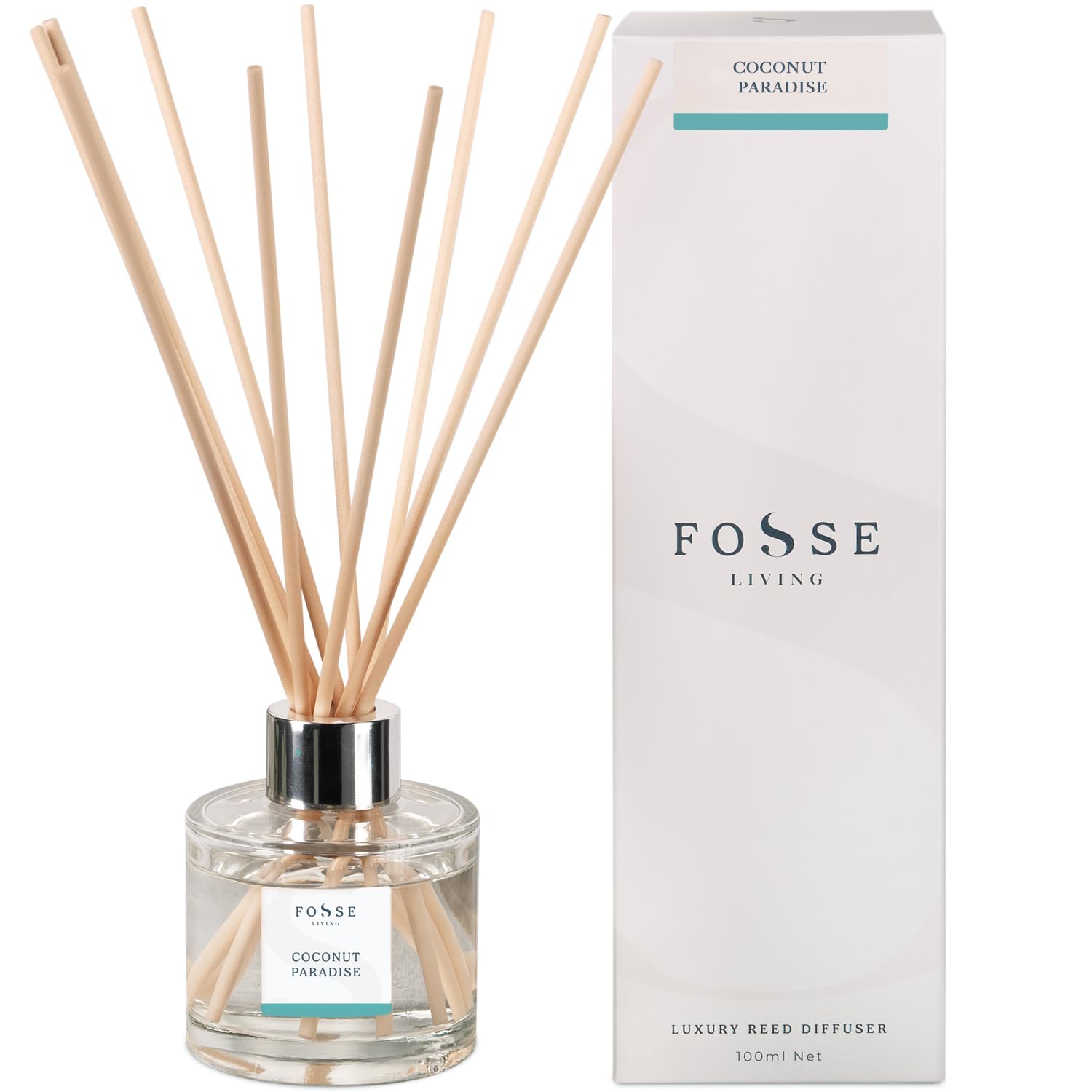 Rackhams Peach Coconut Paradise Reed Diffuser - 100Ml - Coconut Paradise