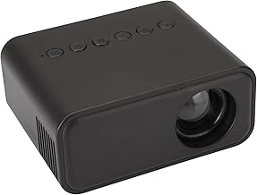 Mini Projector, Portable HD LED Projector with Remote Control & Multiple Interfaces