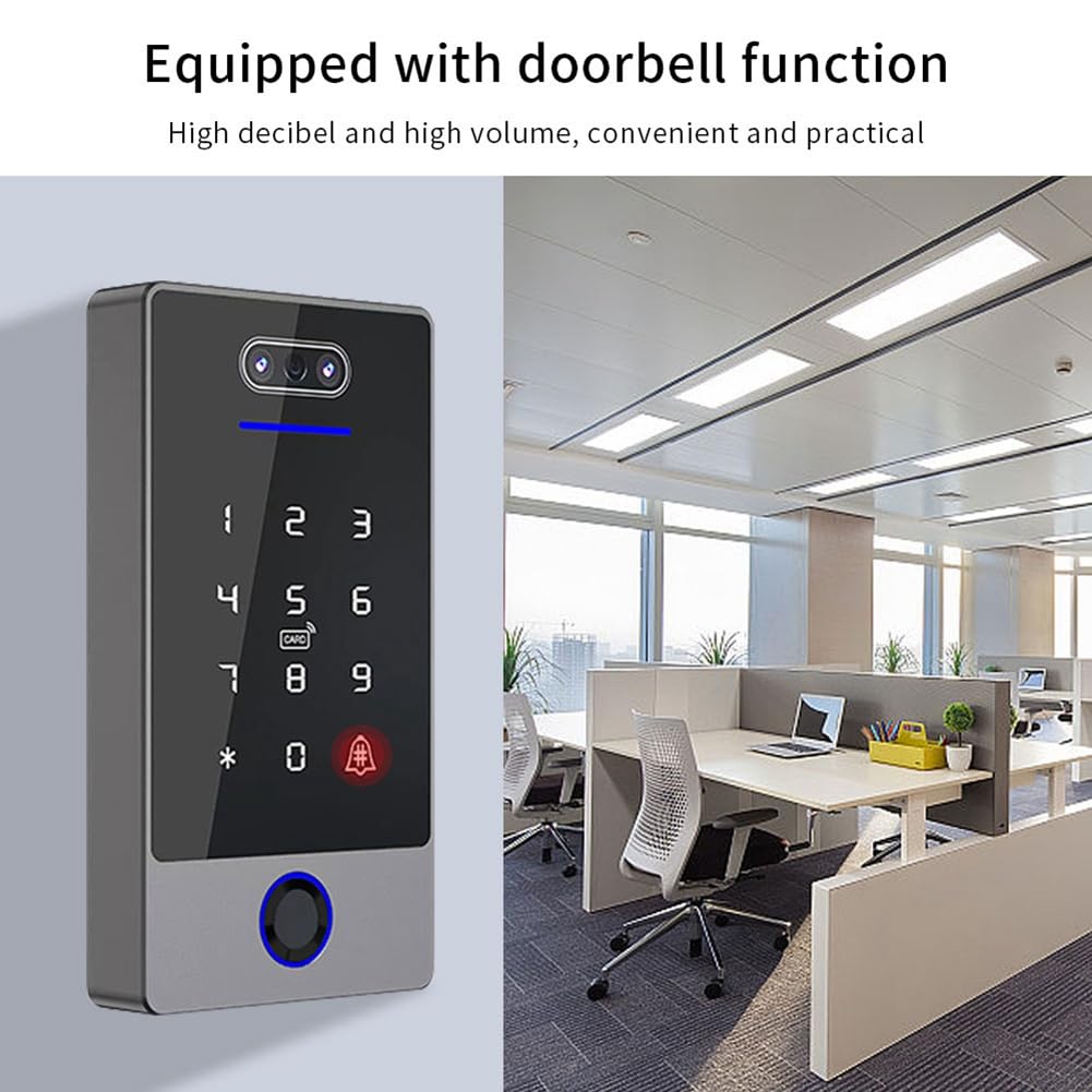 TTLock Tastiera di Controllo Accessi con Riconoscimento Facciale Controller di Accesso Autonomo Impermeabile per Impronte Digitali per Serratura-B