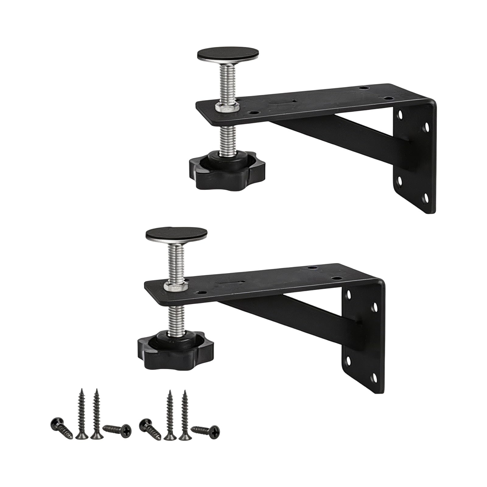 2Pcs Sink Mounting Hardware Adjustable Undermount Sink Bracket Space Saving Repair Bracket for Kitchen & Bathroom Cabinets