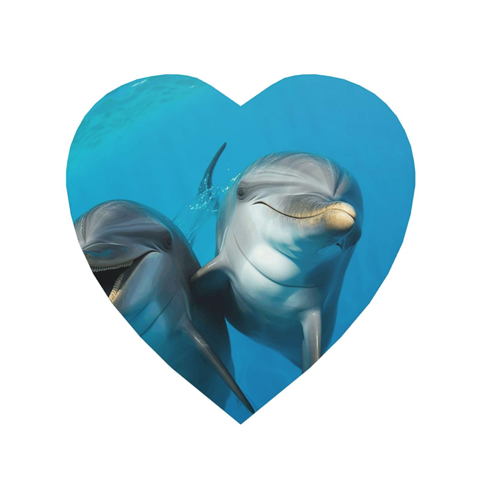 Smiling Face Dolphins Fridge Magnets Cute Strong Refrigerator Magnets Fun Magnet for Locker Office Whiteboard Decor, Door Magnets Decorative Magnetic Stickers for Home Decor