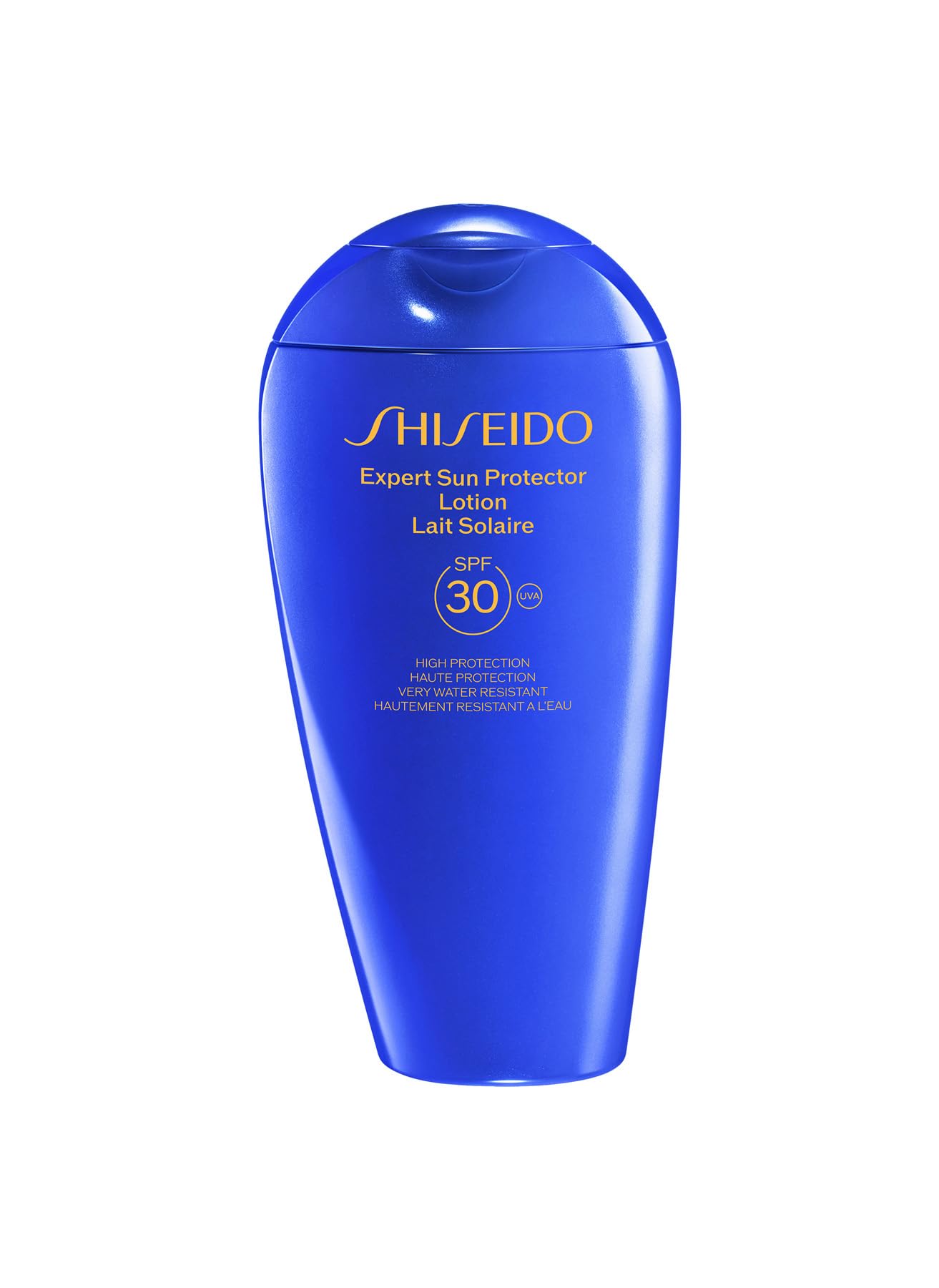 Shiseido Expert Sun Protector LSF 30, Sonnencreme für Gesicht und Körper, 300 ml, wasserfest, mittlerer Schutz, leichte Formel