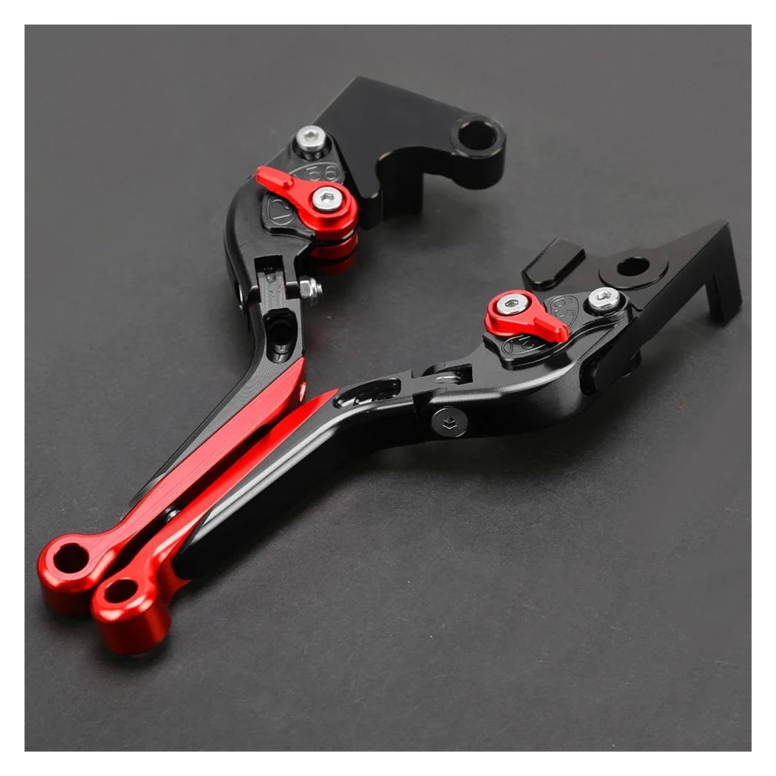RVEVFBKBAL Brake Clutch Lever Handle Levers Extendable Adjustable for Ninja 500 Z500 2024-2026(T)