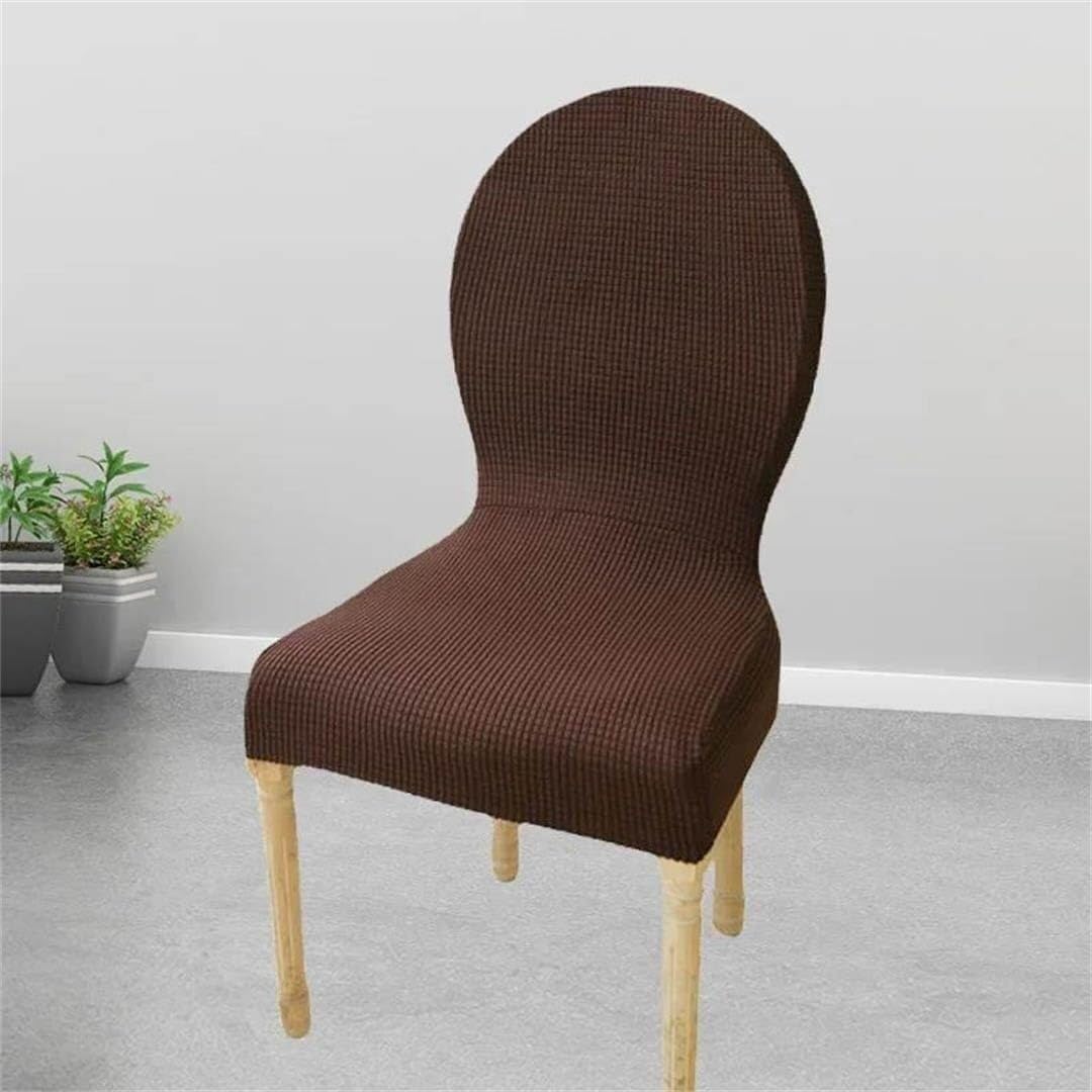 NMVAWIPT Textured Stretchable Dining Chair Cover Slipcover - Universal Fit For Most Chairs, Stylish Home Decor Upgrade(11#,2pcs)