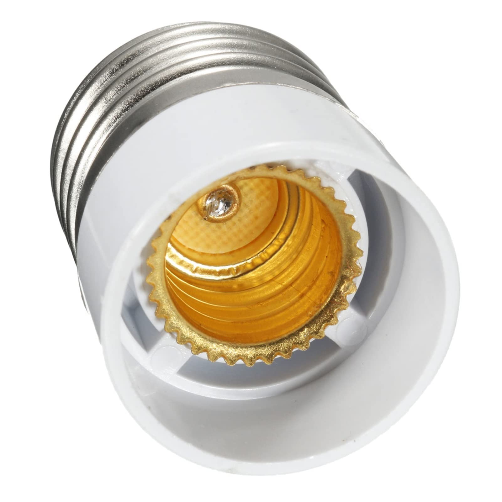 adattatore per prese luminose Convertitore portalampada da E27 a E14 in materiale PC+rame, 5 pezzi, adattatore for base lampadina, attacco a vite