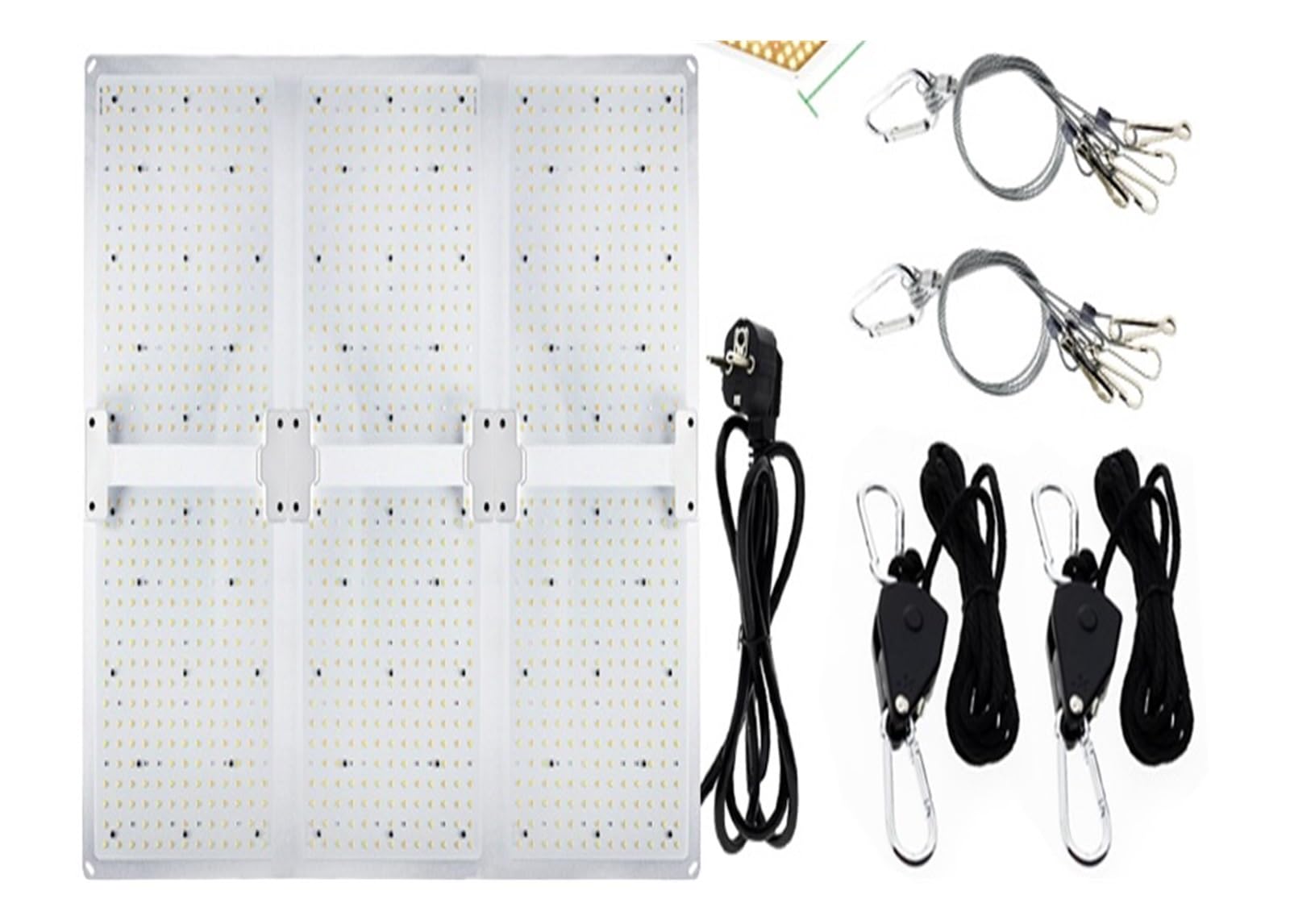 Lampe de Plante, LED élèvent la lumière LM281B 2000W 4000W 6000W Lampe Phyto à Spectre Complet Semblable Soleil quantique for l'éclaira de Croissance des Plantes de Serre.(QBC6000)