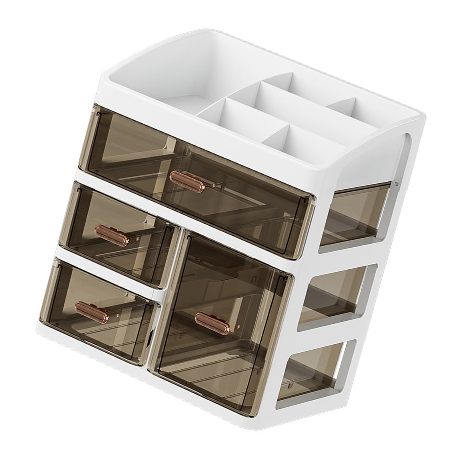 Buxuaaaa Thin Dresser Planner with See Through Substance for Quick Identification Home Offices Planner