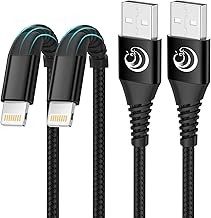 iPhone Charging Cable, 6.6 ft (2 m), Lightning Cable, MFI Certified, Lightning Cable, Rapid Charging Cord, Durable, iPhone Charging Cable for iPhone 14, 13, 12, 11, Pro Max, XR, XS, SE, 8, 7 Plus, 6