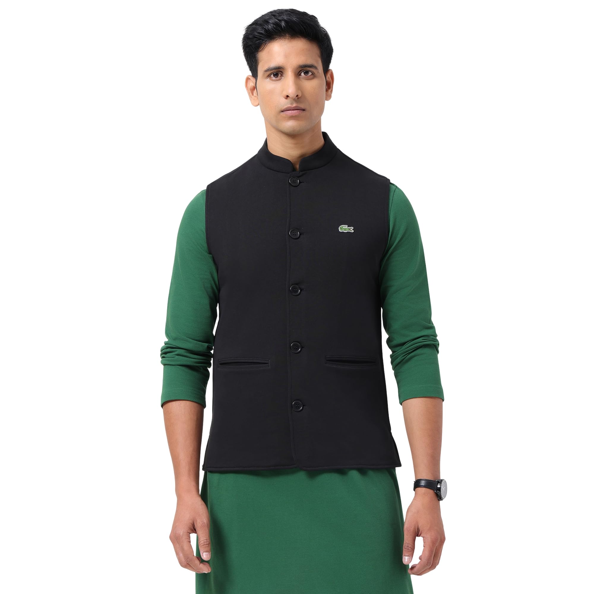 lacoste Men's Fleece Sleeveless Jacket With Pocket-picture-15
