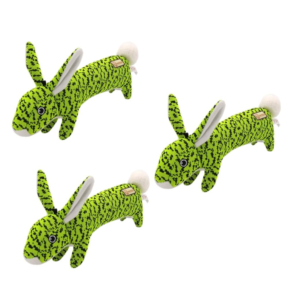 BESPORTBLE 3 Piezas Juguete para Masticar Mascotas Dog Toys Hueso de Juguete Juguetes para Mascotas Juguete con Sonido para Mascotas Juguete para Mascotas Resistente a mordeduras