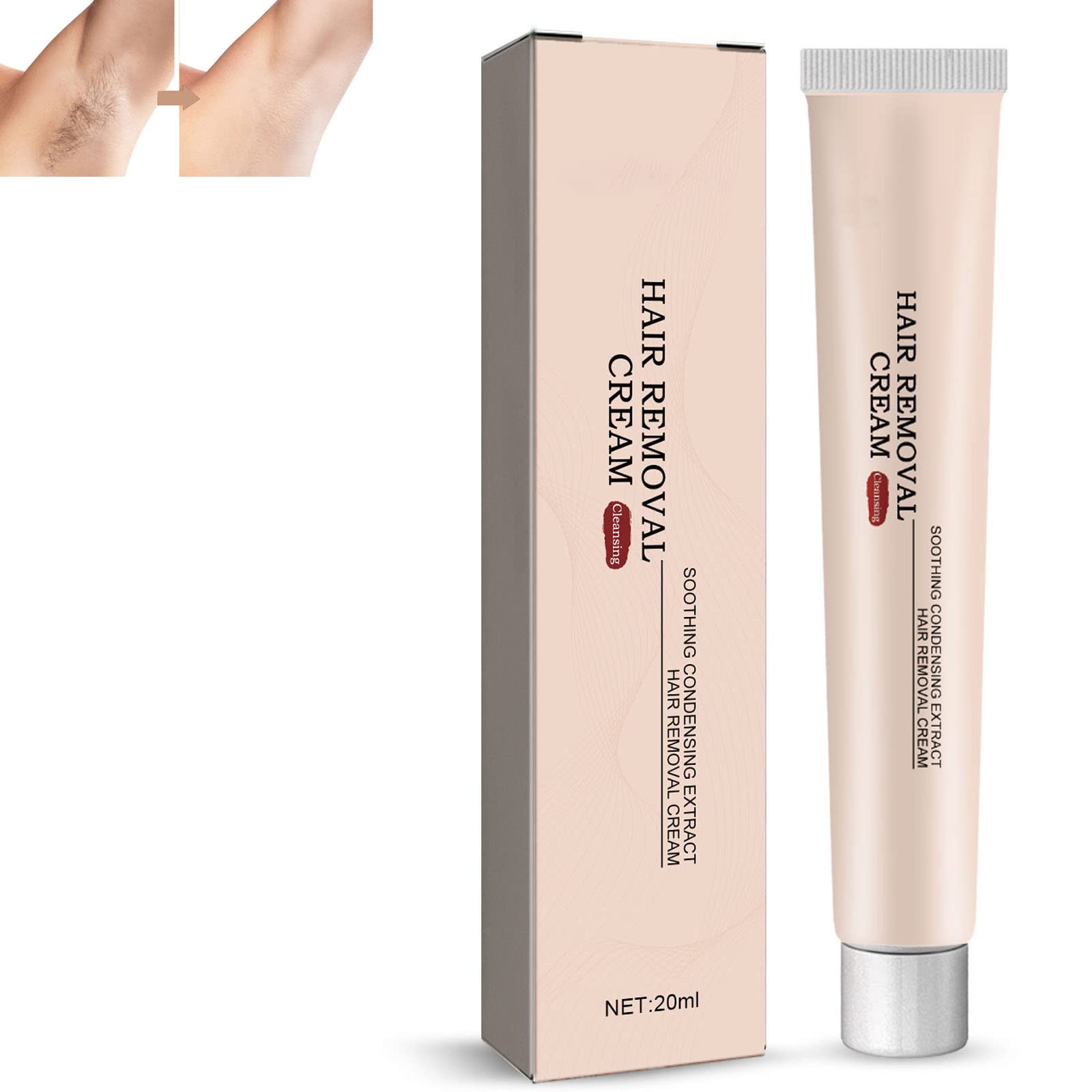 Crema depilatoria,crema depilatoria íntima,crema depilatoria íntima para mujer，crema depilatoria masculina (1pcs,Women-20ml)