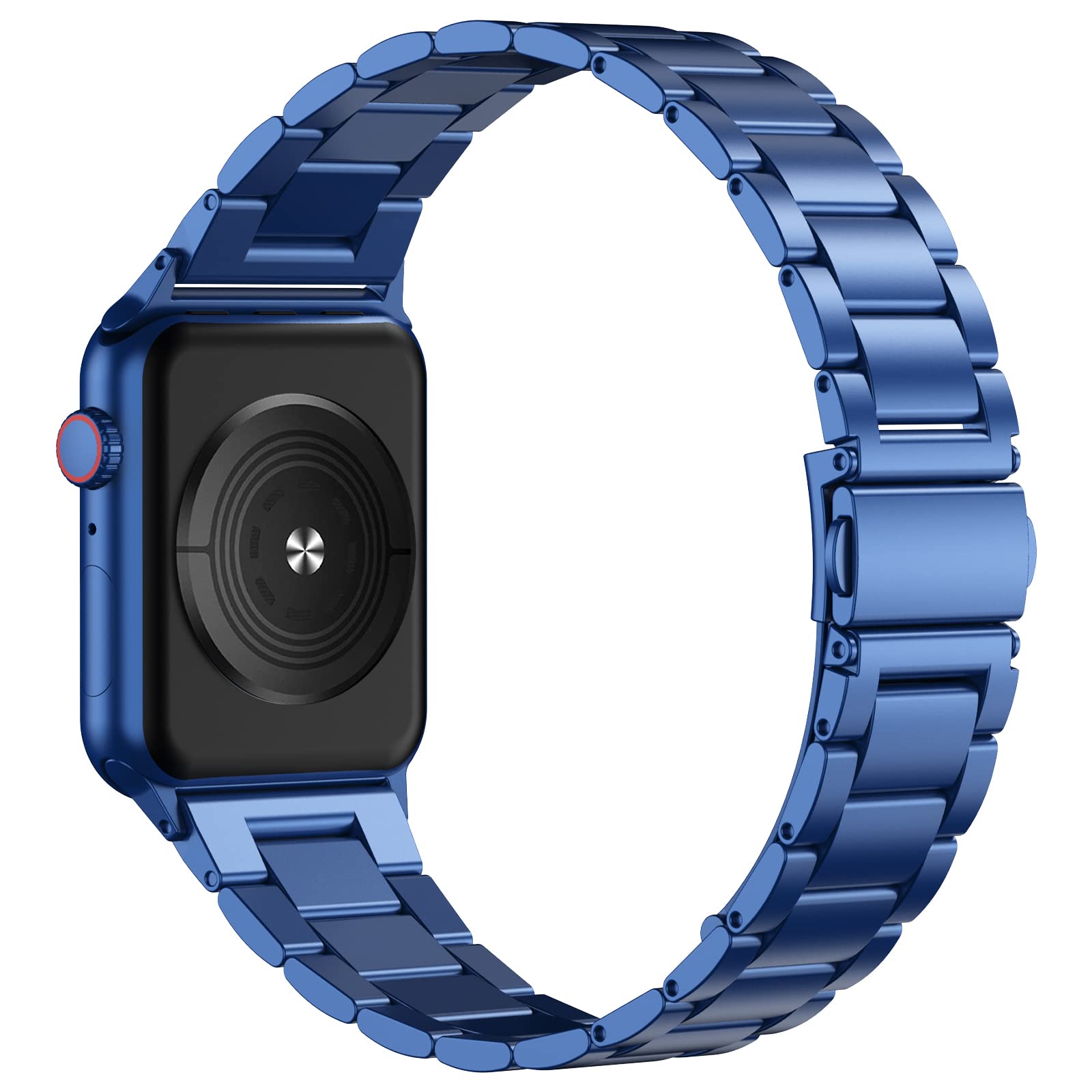 PUGO TOP Stainless Steel Band Compatible with Apple Watch Ultra 3-1(49mm)& Series 11-1 SE3-1(46/45/44/42/41/40/38mm) - Image 4