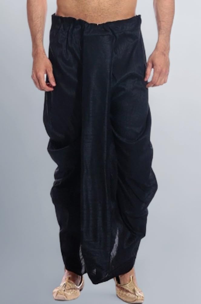 Larwa Solid Men's Ethnic Dhoti Special for Diwali