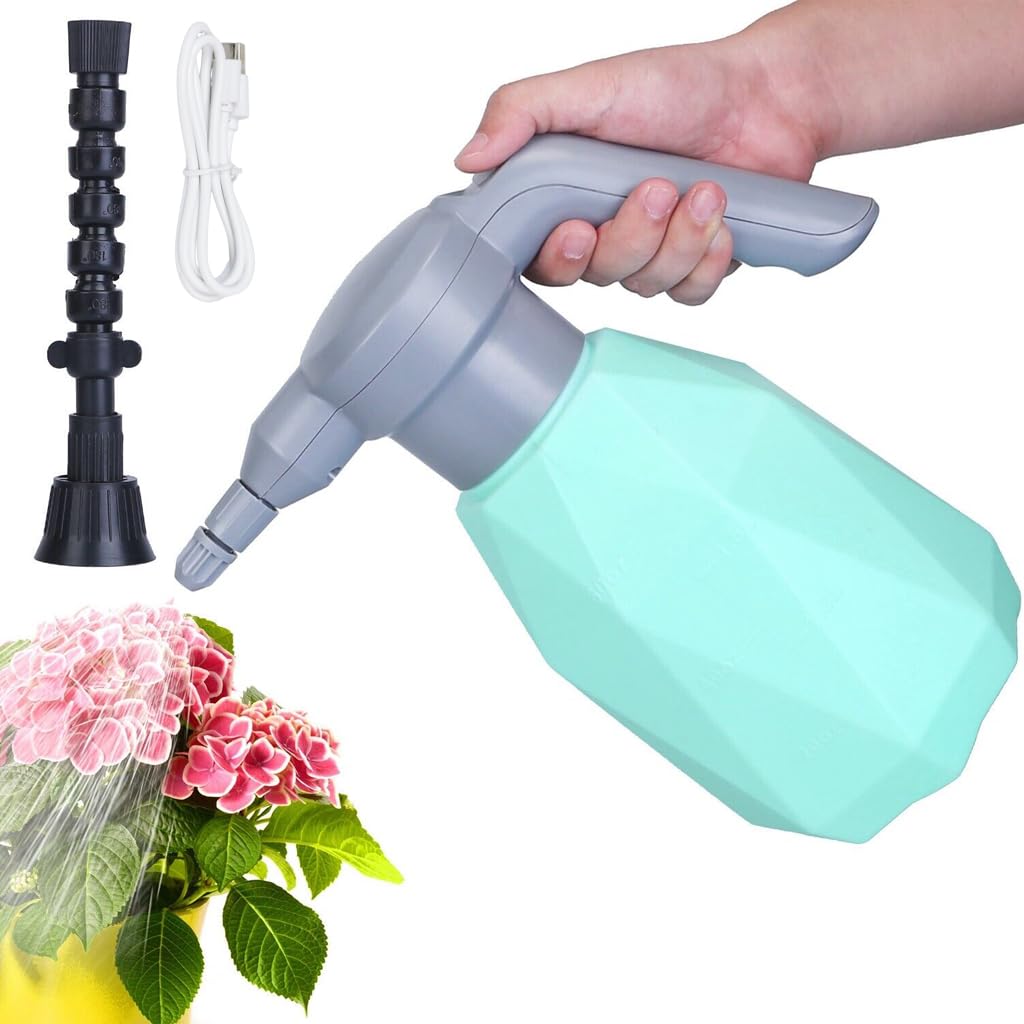 HASTHIP® 2L Electric Watering Can for Plants with Gimbaled Nozzle, Automatic Plant Garden Water Can with USB Cable, Gardening Watering Pump Sprayer for Plants, Flowers (B0CG5Y6TS1) Amazon Price History, Amazon Price Tracker