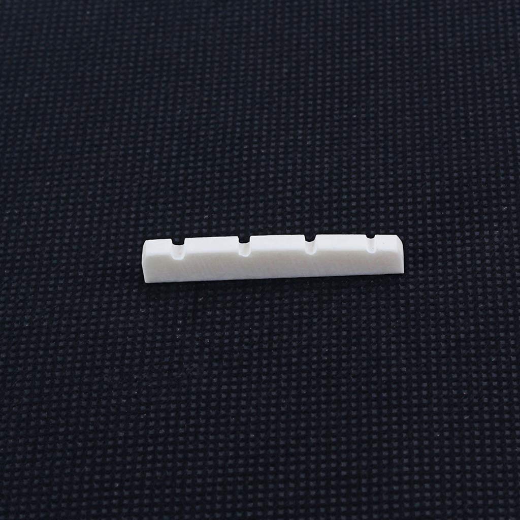 QWQJ Bass Guitar Nut for FD 4 String 38mm Bone