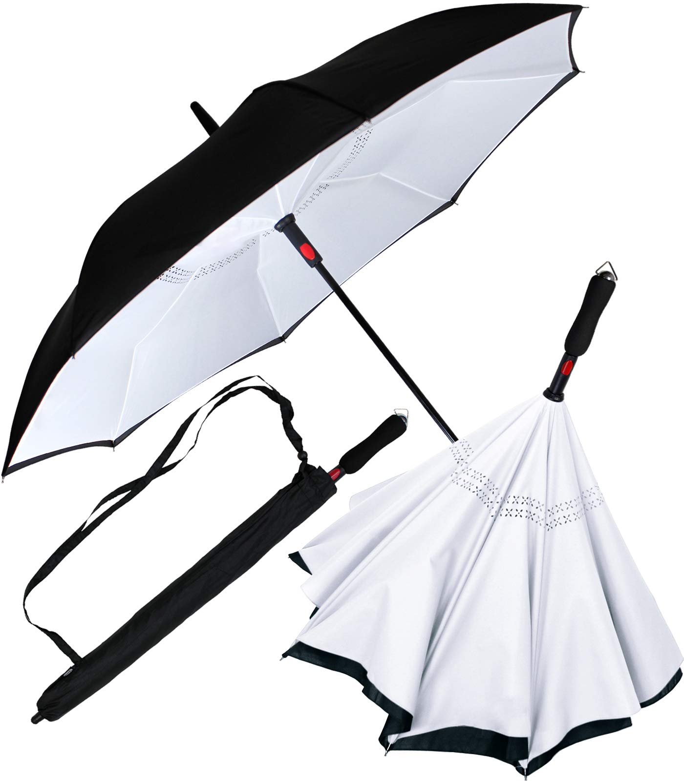 iX-brella Ombrello rovesciato con apertura automatica