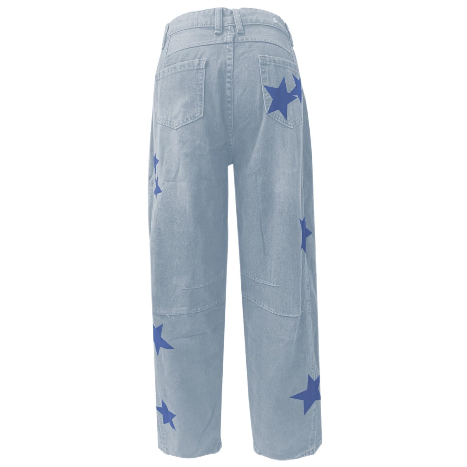Vaqueros Anchos Mujer Pantalones Tejanos Tallas Grandes Ropa Ligero Elasticos Pantalón Rectos Invierno Baggy Vaquero Primavera Casual