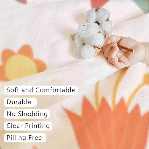 Miniatura 3 de HSHRYY Manta de franela para bebé para niños y niñas, manta grande y ligera para cuna tumbona de cama de bebé, manta mullida y cálida para