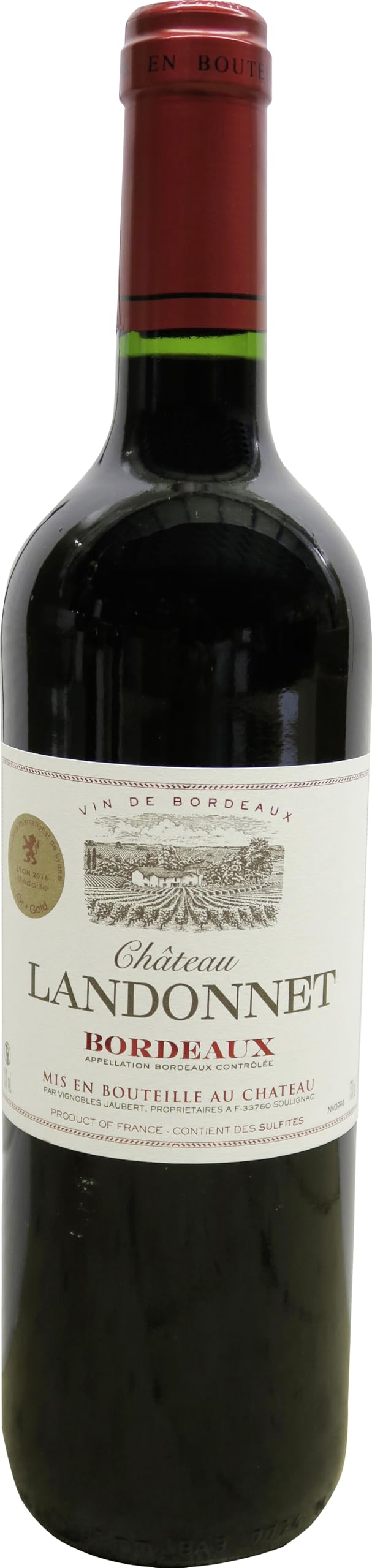 Château Landonnet Bordeaux Rouge Mis en bouteille au Château, Rotwein aus Frankreich trocken (1 x 0.75 l)