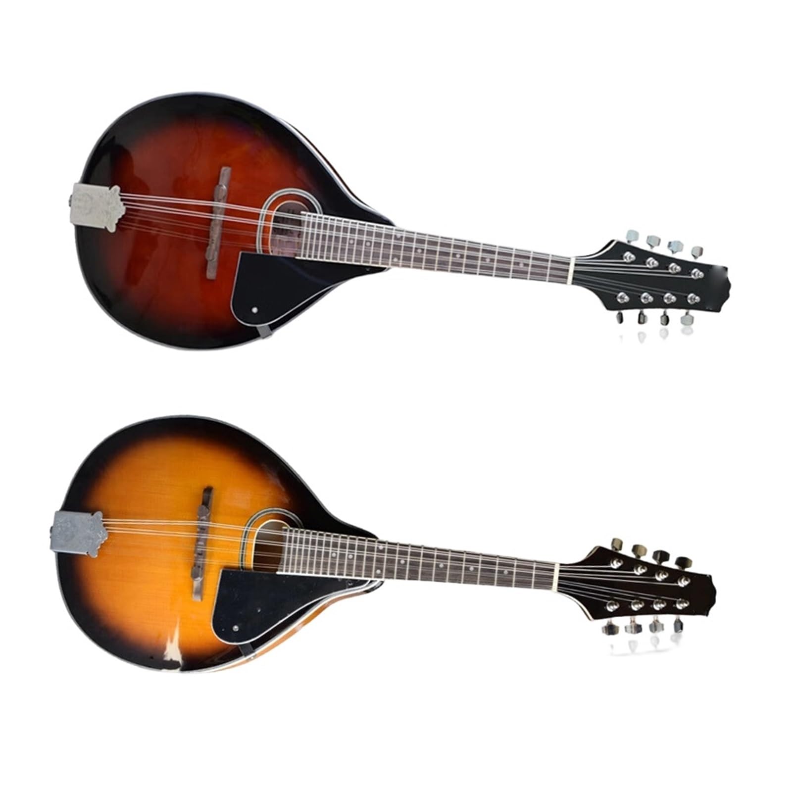 Mandolinen Für Erwachsene Fichtenplatte Mit Rundlochbeschlägen Für Achtsaitige Mandoline Für Anfänger Und Erwachsene(2)