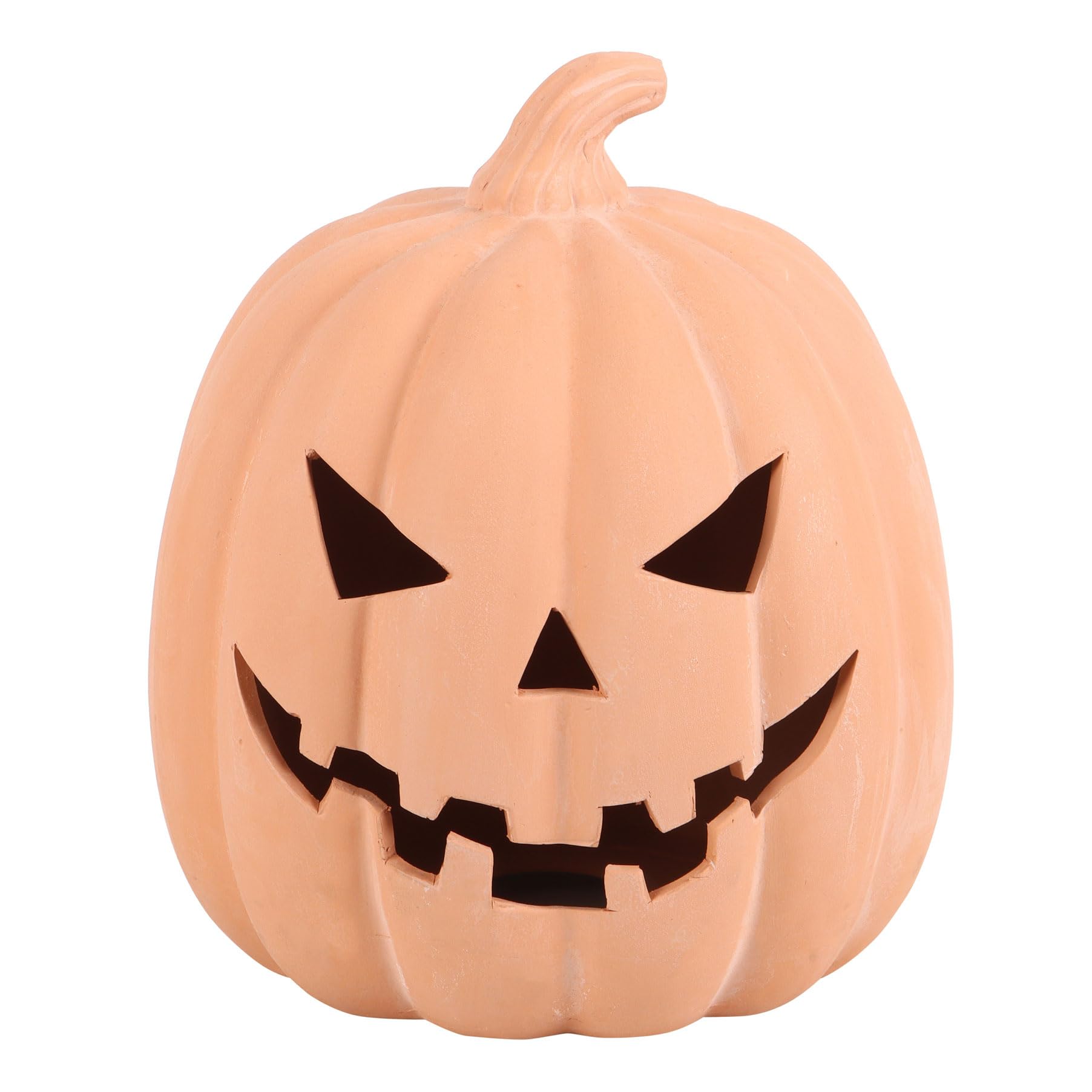 Sdconnect 22Cm Terracotta Pumpkin Ornament